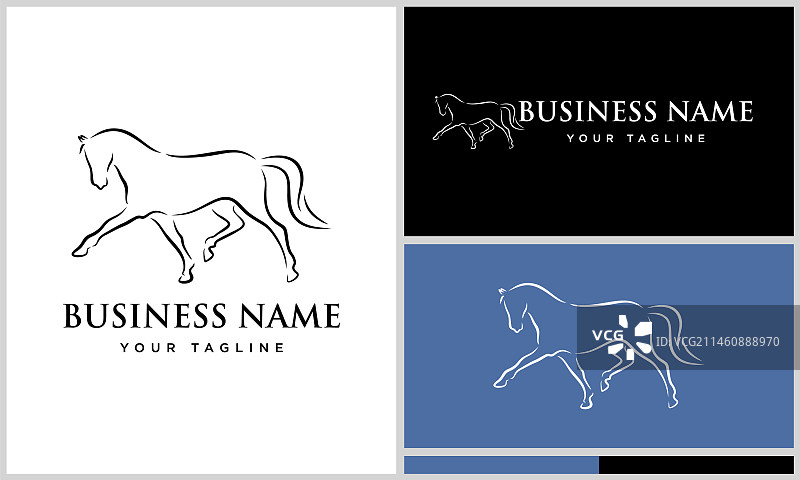 马术盛装舞步标志线条艺术图片素材