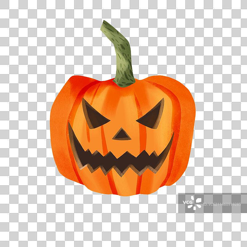 万圣节南瓜_鬼脸_元素图片素材