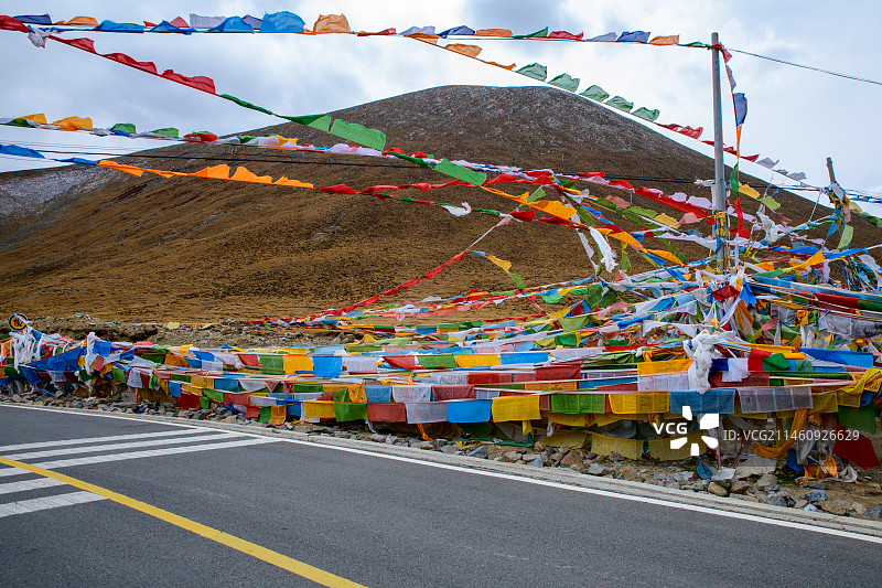 拉萨市林周县风光图片素材