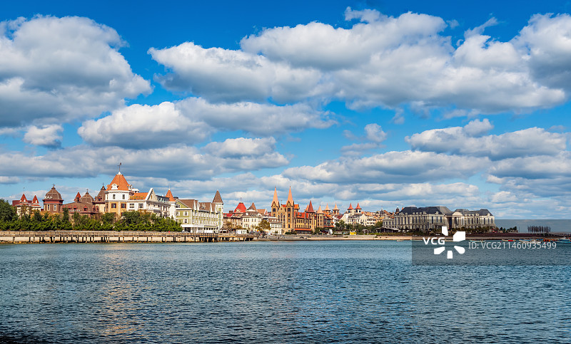 烟台风光-渔人码头图片素材