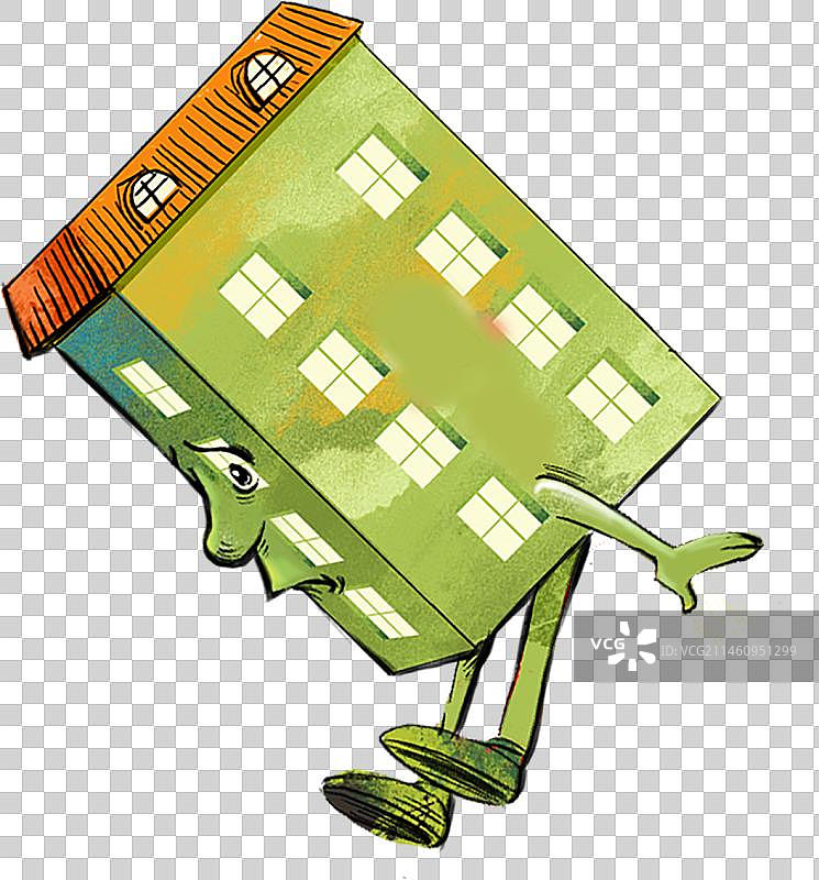 下滑的房地产图片素材