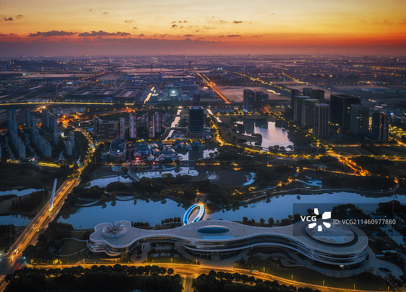 昆山昆如意科技中心图片素材