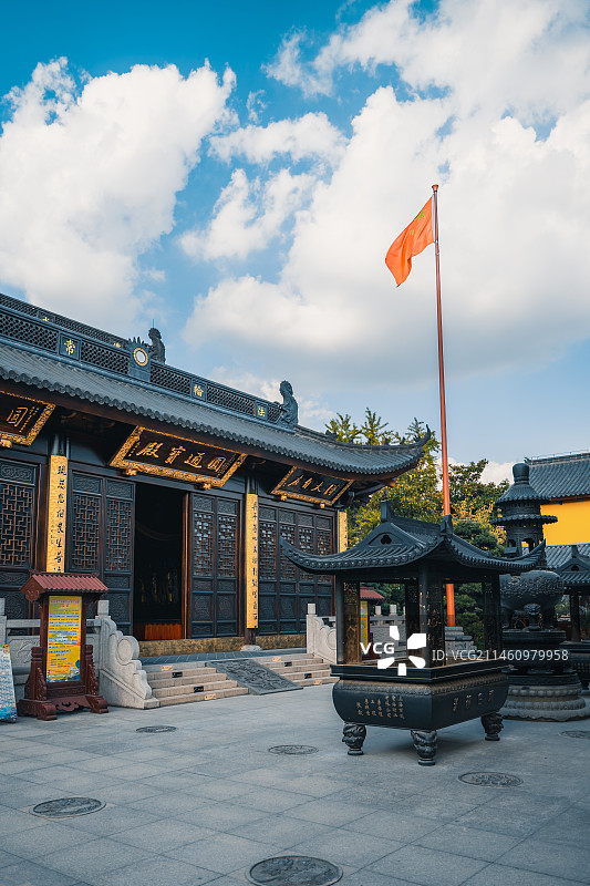 上海福田净寺图片素材