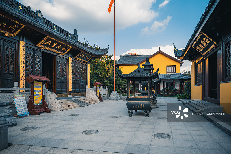 上海福田净寺图片素材