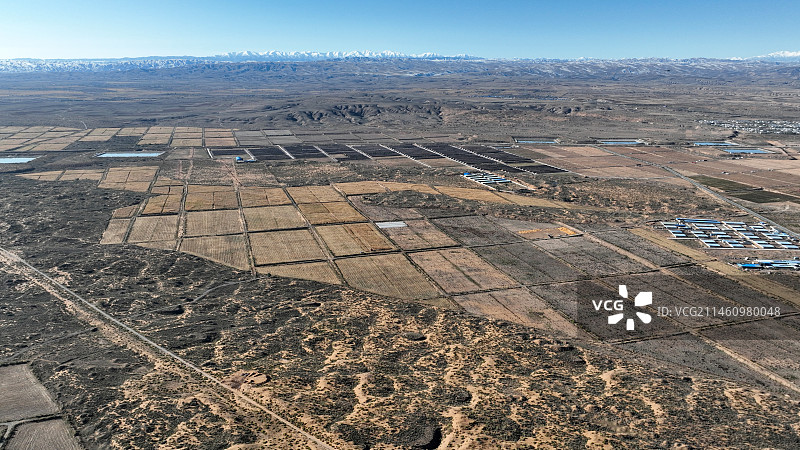 甘肃省武威市古浪县干城乡富民新村图片素材