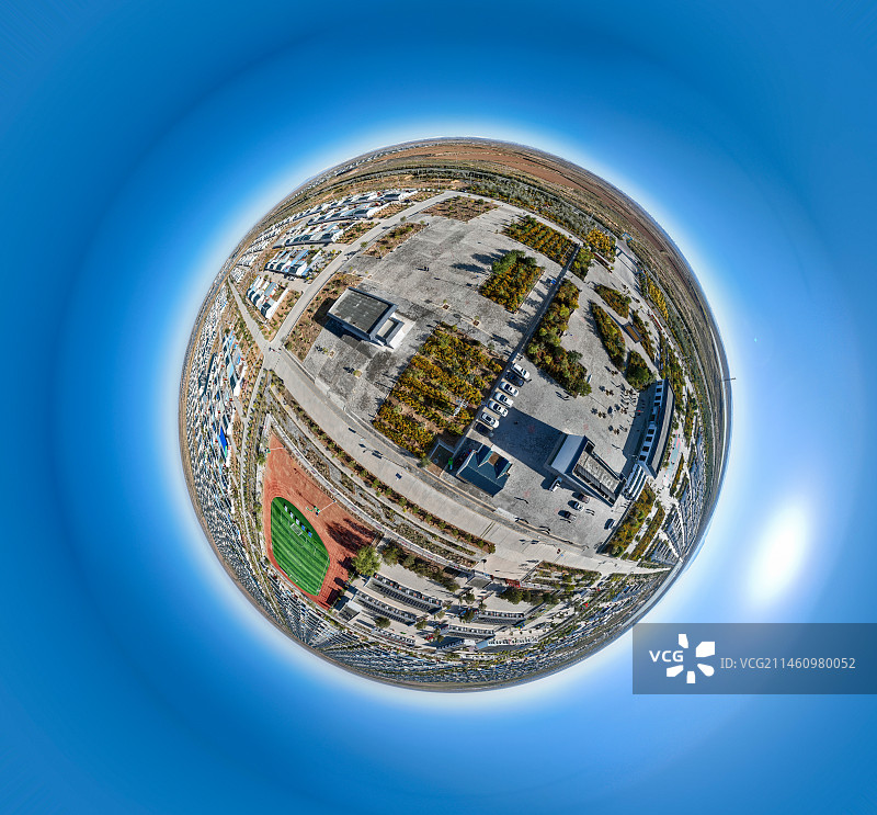 甘肃省武威市古浪县干城乡富民新村图片素材