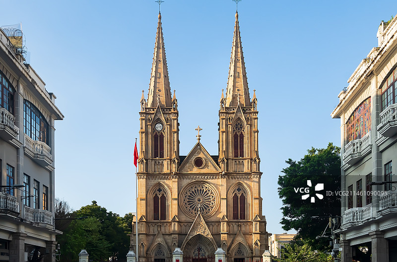 广州圣心大教堂图片素材