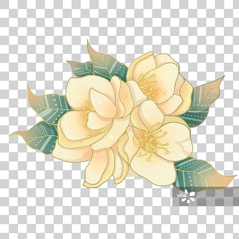 新中式茉莉花图片素材