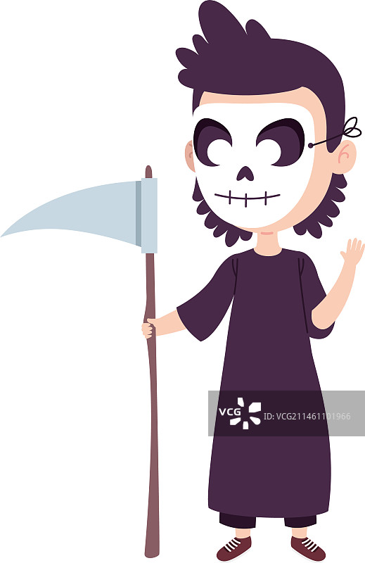 万圣节伪装死亡图片素材