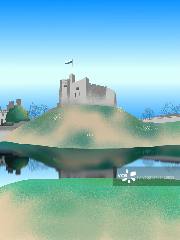 斯旺西城堡图片素材