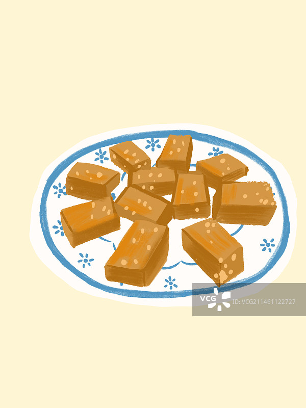 马蹄糕图片素材