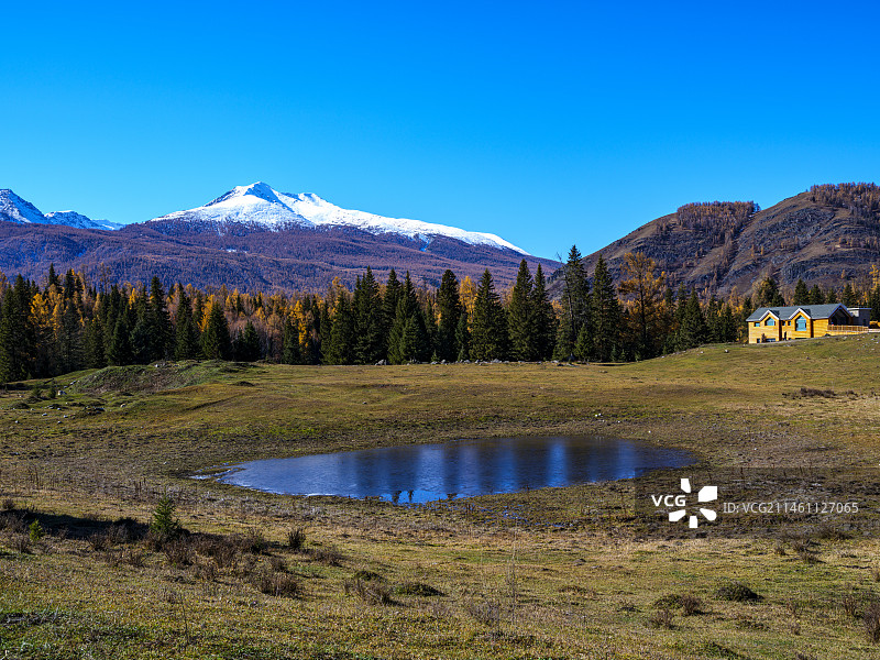 喀纳斯风光图片素材