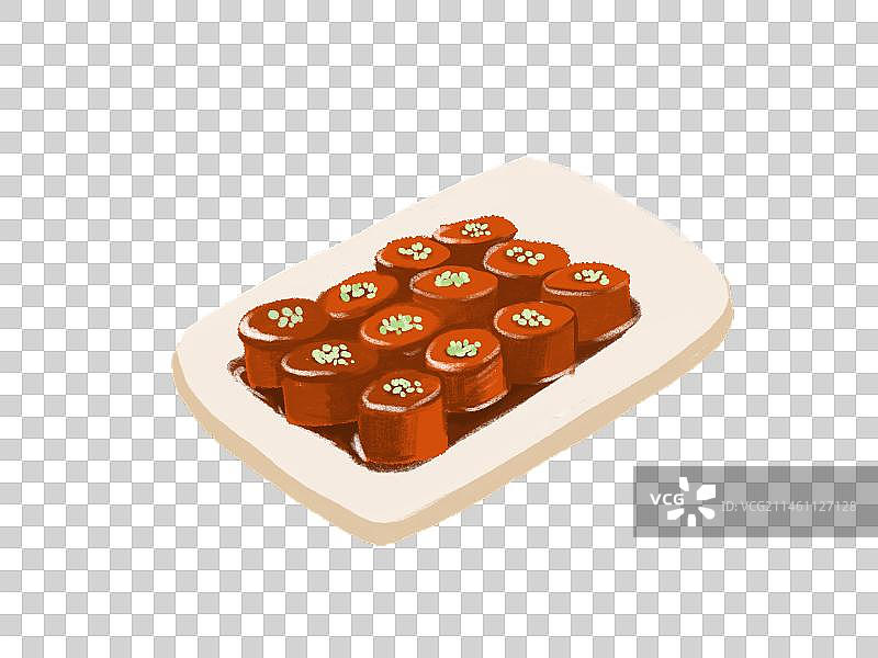 九转大肠图片素材