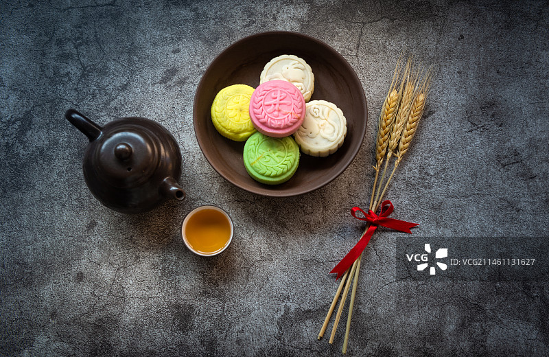 甜点和茶图片素材