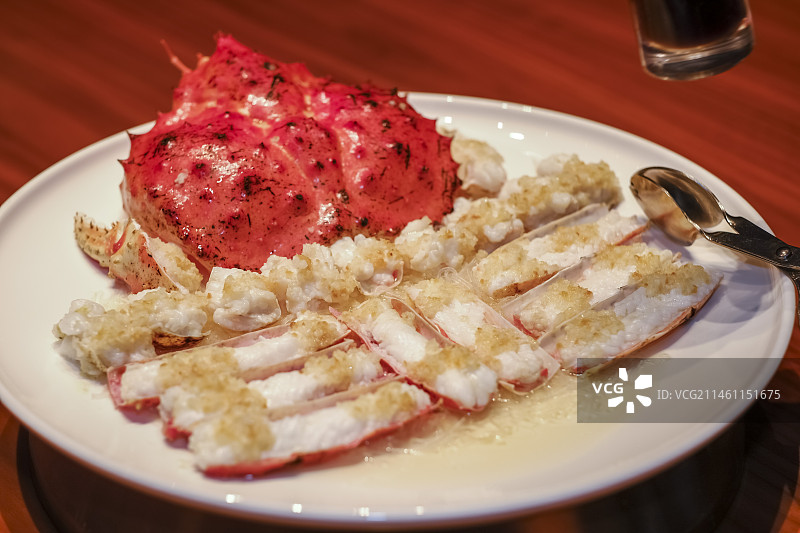 海鲜帝王蟹螃蟹图片素材