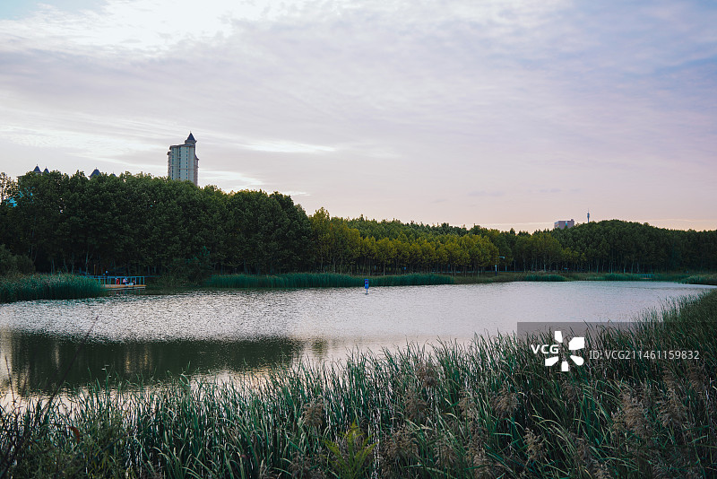 安徽合肥南艳湖公园风光图片素材