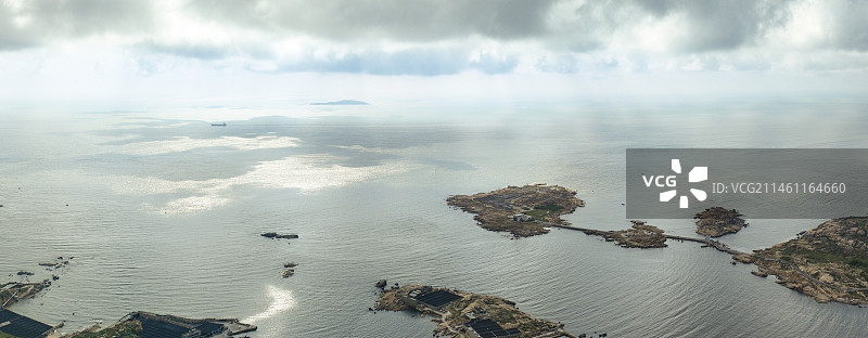 航拍福建平潭岛猴研三岛图片素材