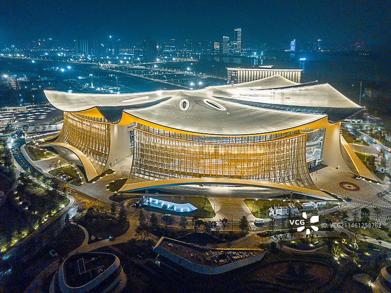 南沙国际金融论坛（IFF）永久会址图片素材