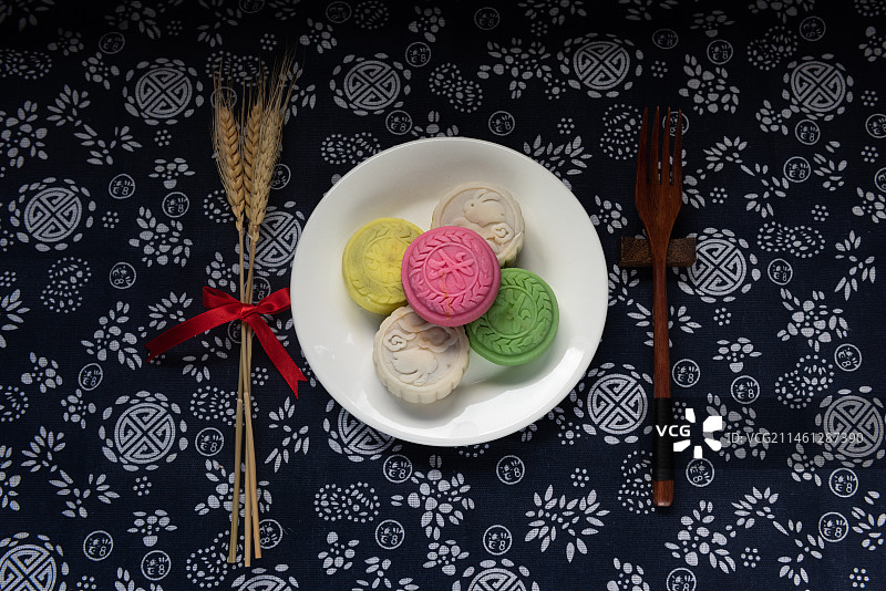 中秋月饼图片素材