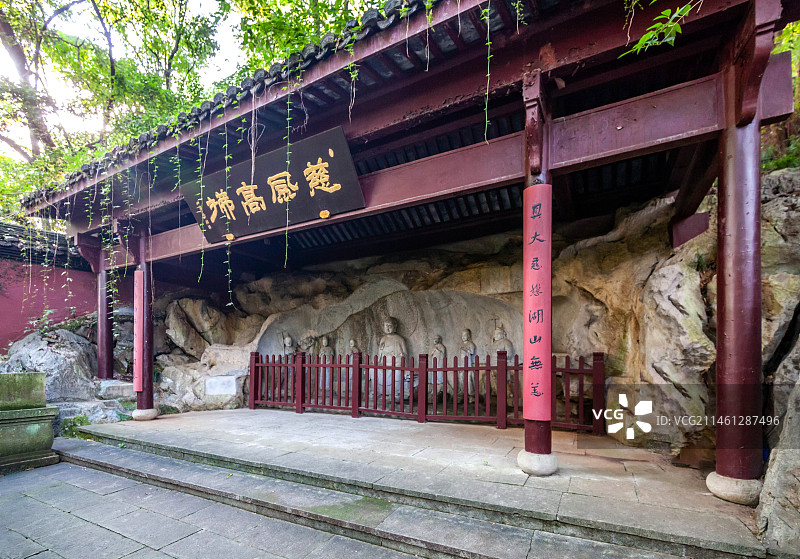 杭州玉皇山天龙寺造像图片素材