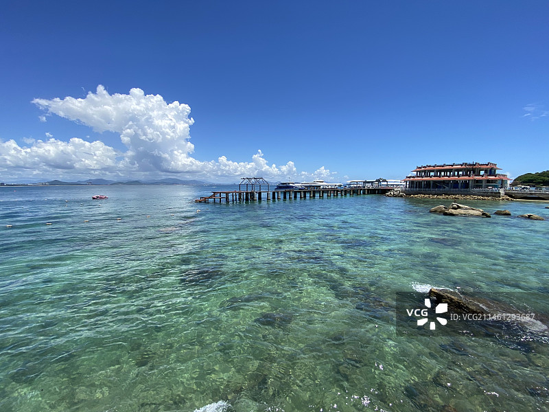 蜈支洲岛图片素材
