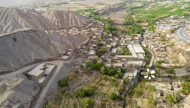 吐峪沟麻扎村图片素材