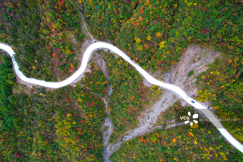 重庆开州雪宝山秋色图片素材