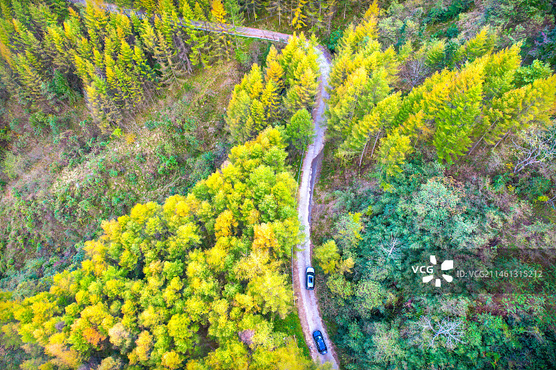 重庆开州雪宝山秋色图片素材
