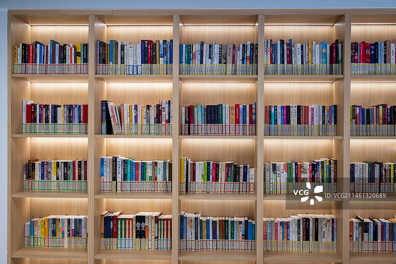 图书墙图片素材