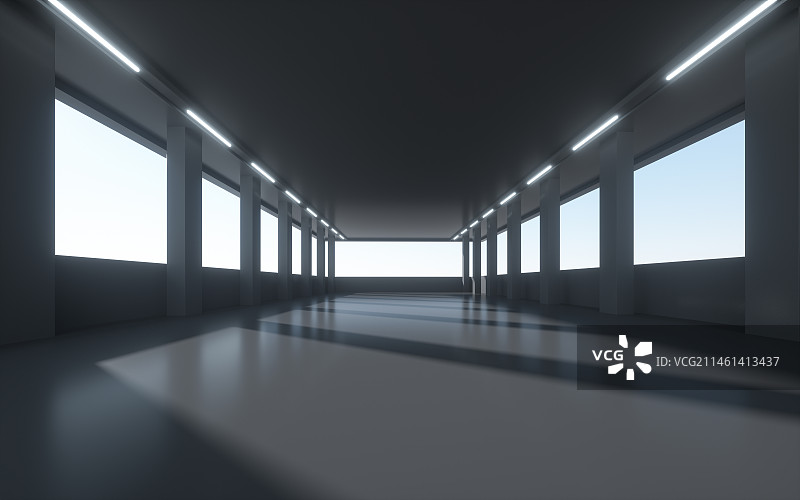 3d图形空间场景广场背景图片素材