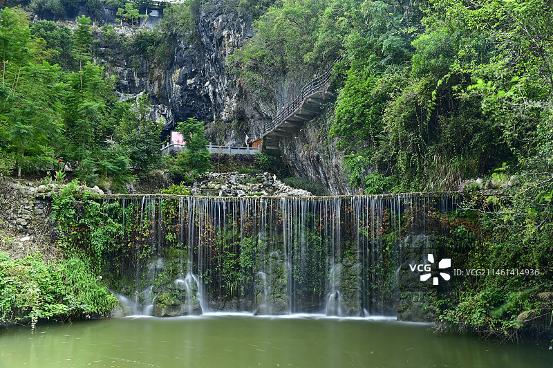 连州地下河景区景观图片素材