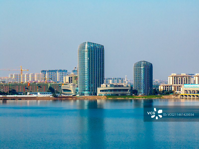 青岛胶州少海湿地公园图片素材