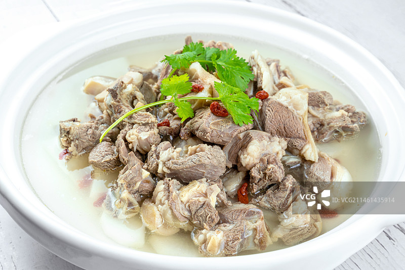 清汤羊肉图片素材