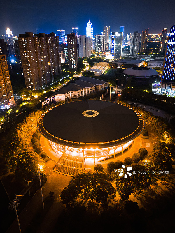 宁波鄞州体育馆 南部商务区图片素材