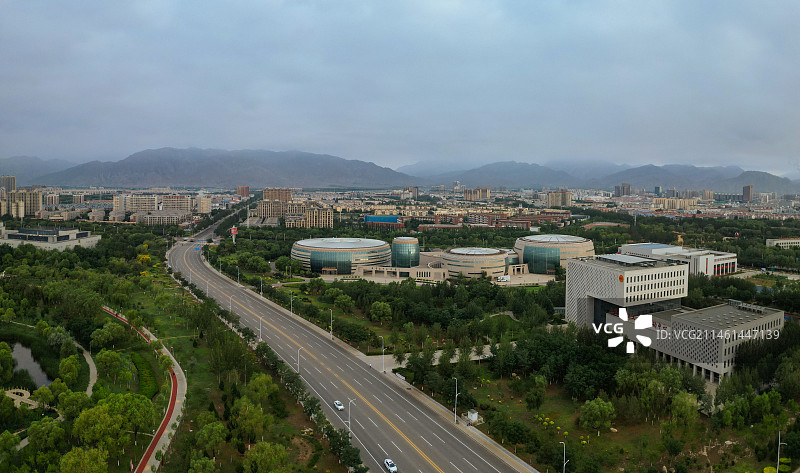 石嘴山市 图书馆 人民公园 星海广场 星海湖 星光大道 贺兰山石林 华夏奇石山图片素材