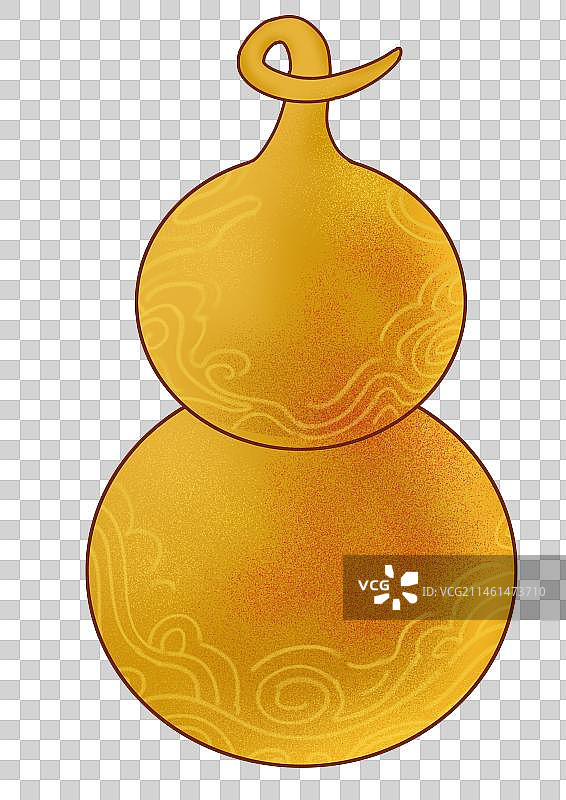 中国风新中式古风古典传统文化历史神话宝葫芦道具元素插画图片素材