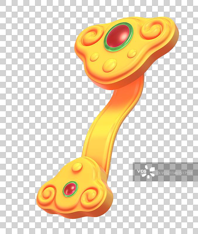 金如意三维素材图片素材