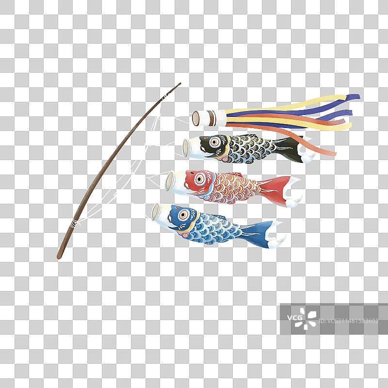 鲤鱼旗图片素材