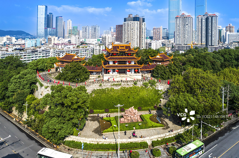 湖南长沙市天心阁图片素材