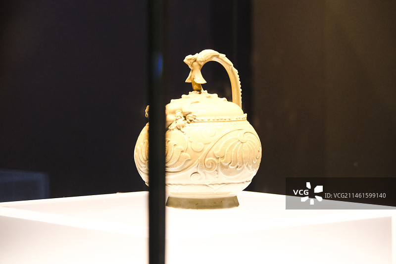 陕西省西安市陕西历史博物馆馆藏珍宝图片素材