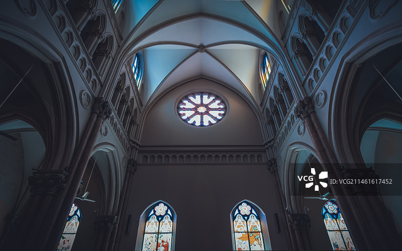 上海徐家汇天主教堂（6）图片素材