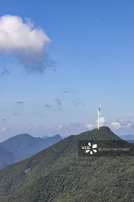 湖北宜昌五峰土家族自治县独岭风光图片素材