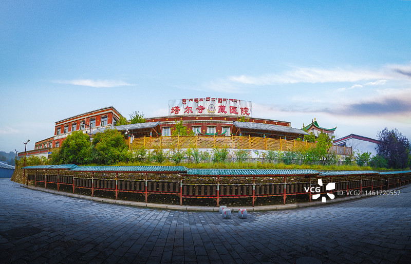 青海省西宁市塔尔寺图片素材