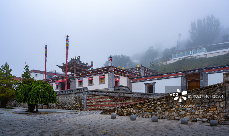 青海省西宁市塔尔寺图片素材