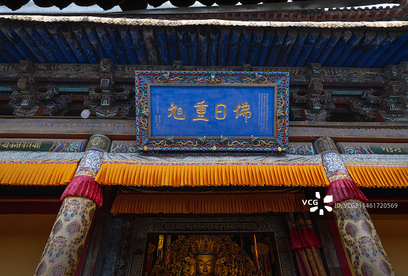 青海省西宁市塔尔寺图片素材