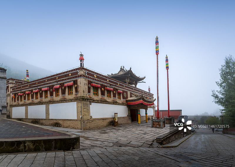 青海省西宁市塔尔寺图片素材