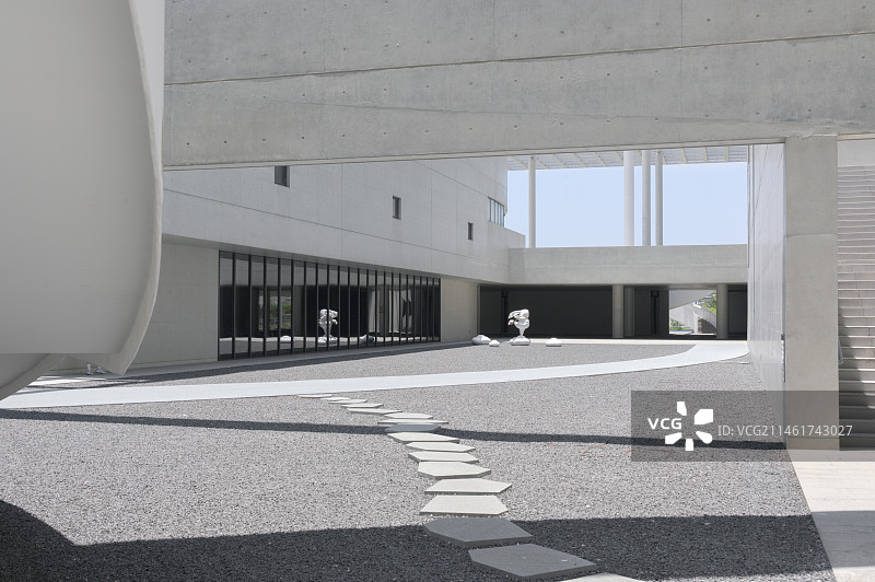 福建平潭国际演艺中心建筑空间结构图片素材