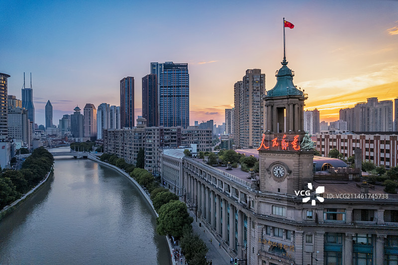 上海历史建筑邮政总局大楼图片素材