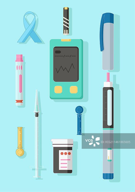 糖尿病医疗器械图片素材