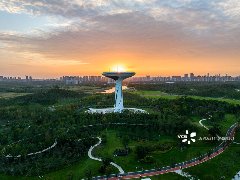 骆岗中央公园图片素材